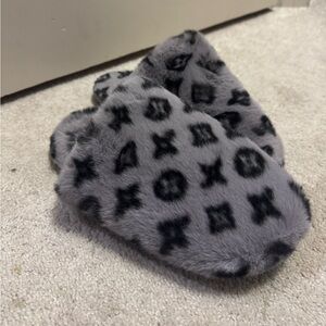 Faux Fur Slippers